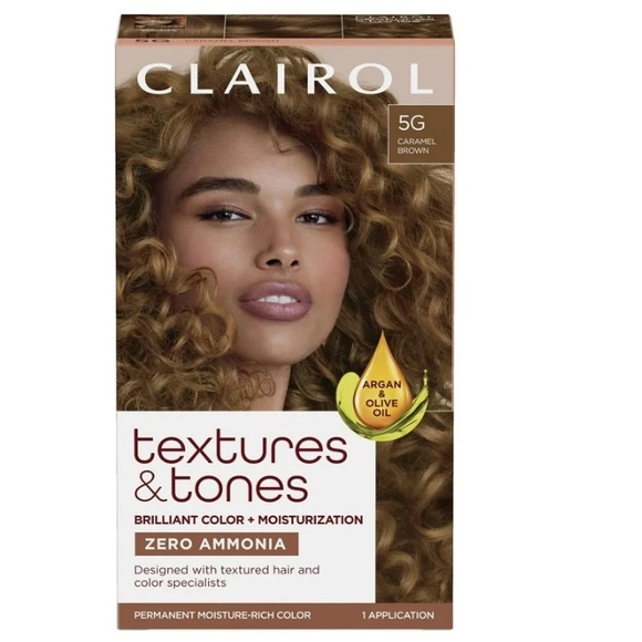 Clairol Other - Clairol Textures & Tones Hair Color 5G Caramel Brown